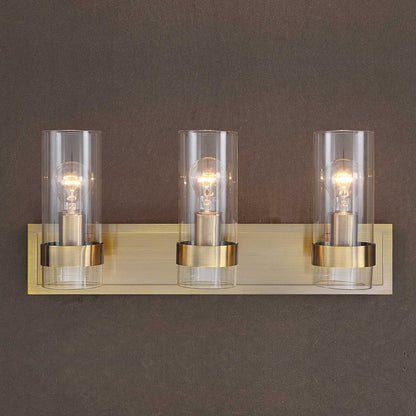 Cardiff - 3 Light Vanity - Antique Brass