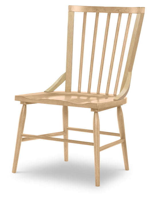 XXX's And OOO's - Windsor Side Chair (Set of 2) - Amber