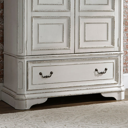 Magnolia Manor - Armoire Base - White