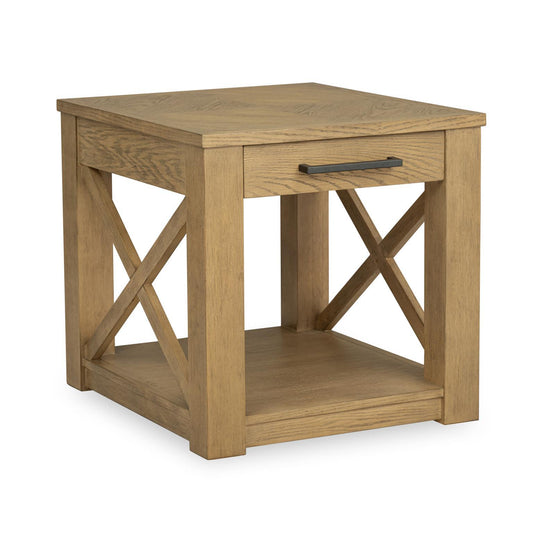 Ellison - End Table - Desert Oak