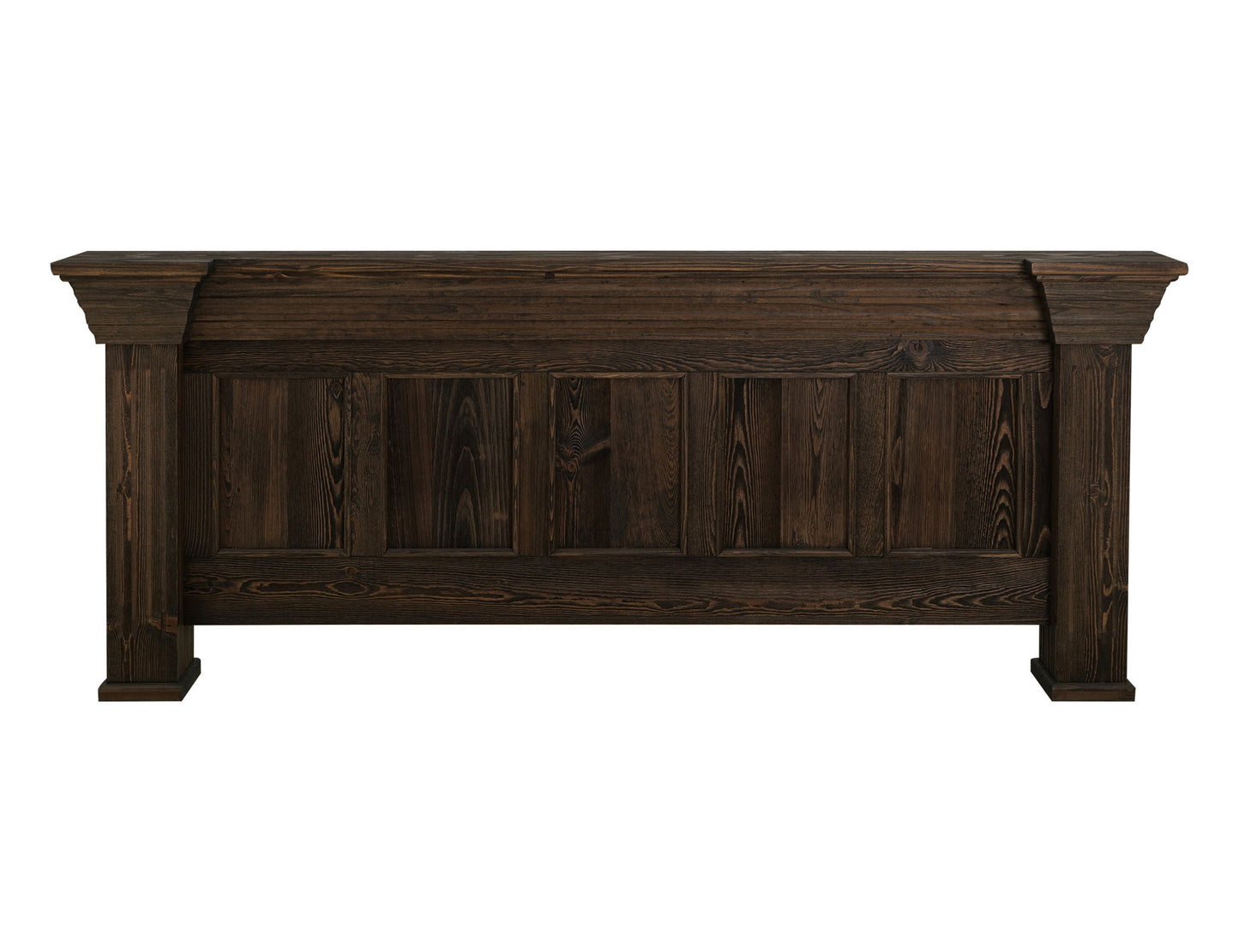 Desire - King Footboard - Mahogany Brown