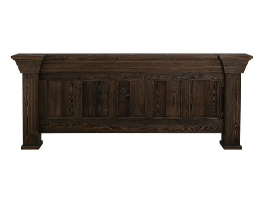 Desire - King Footboard - Mahogany Brown