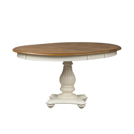 Cumberland Creek - Pedestal Table Top - White
