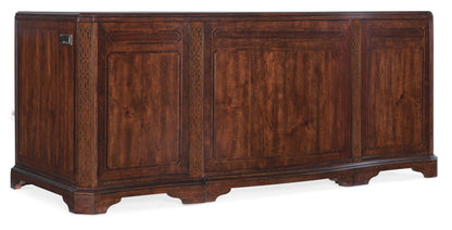 Charleston - Executive Desk - Dark Brown