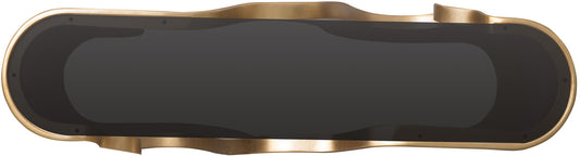Melange - Even And Flow Console Table - Black