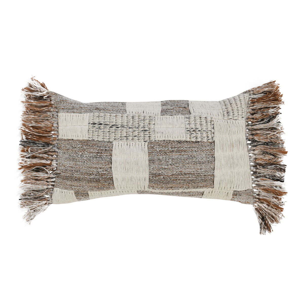 Heritage Craft - HC Farah Pillow - Ivory / Natural