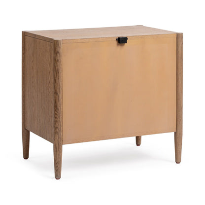 Alisen - 2 Drawer Nightstand - Napa Grove