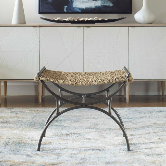 Playa - Seagrass Small Bench - Black