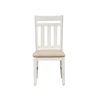 Summerville - Slat Back Side Chair - White