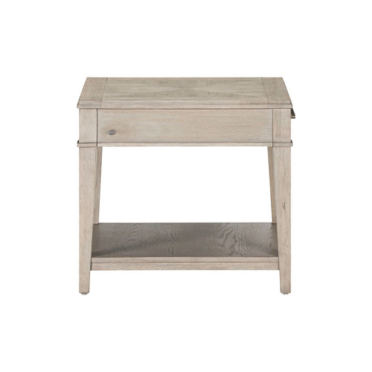 New Haven - End Table - Sanctuary White