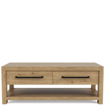 Davie - Rectangular Coffee Table - Light Brown