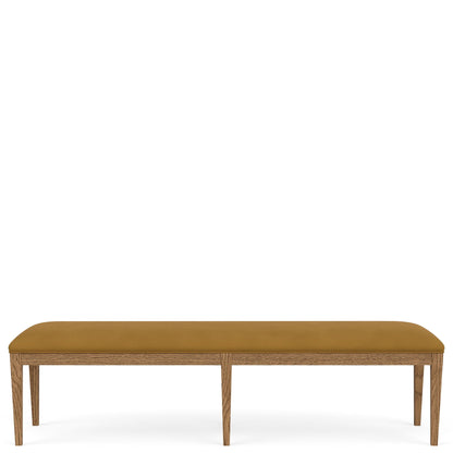 Halbrooke - Upholstered Dining Bench - Light Brown