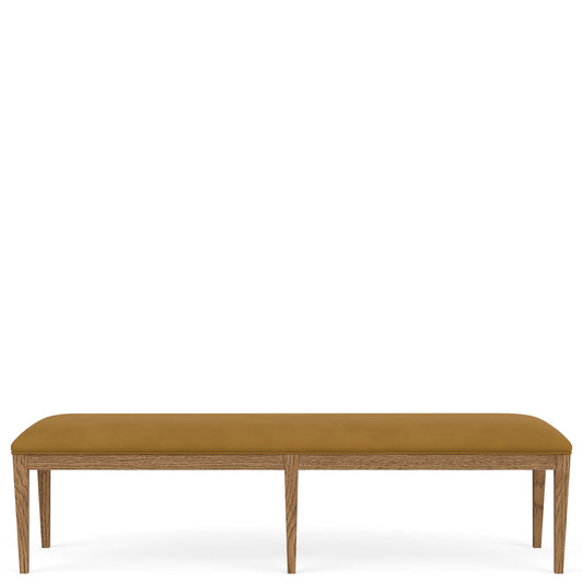 Halbrooke - Upholstered Dining Bench - Light Brown