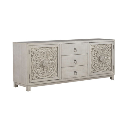 Sundance - 2 Door 3 Drawer Accent Cabinet - White