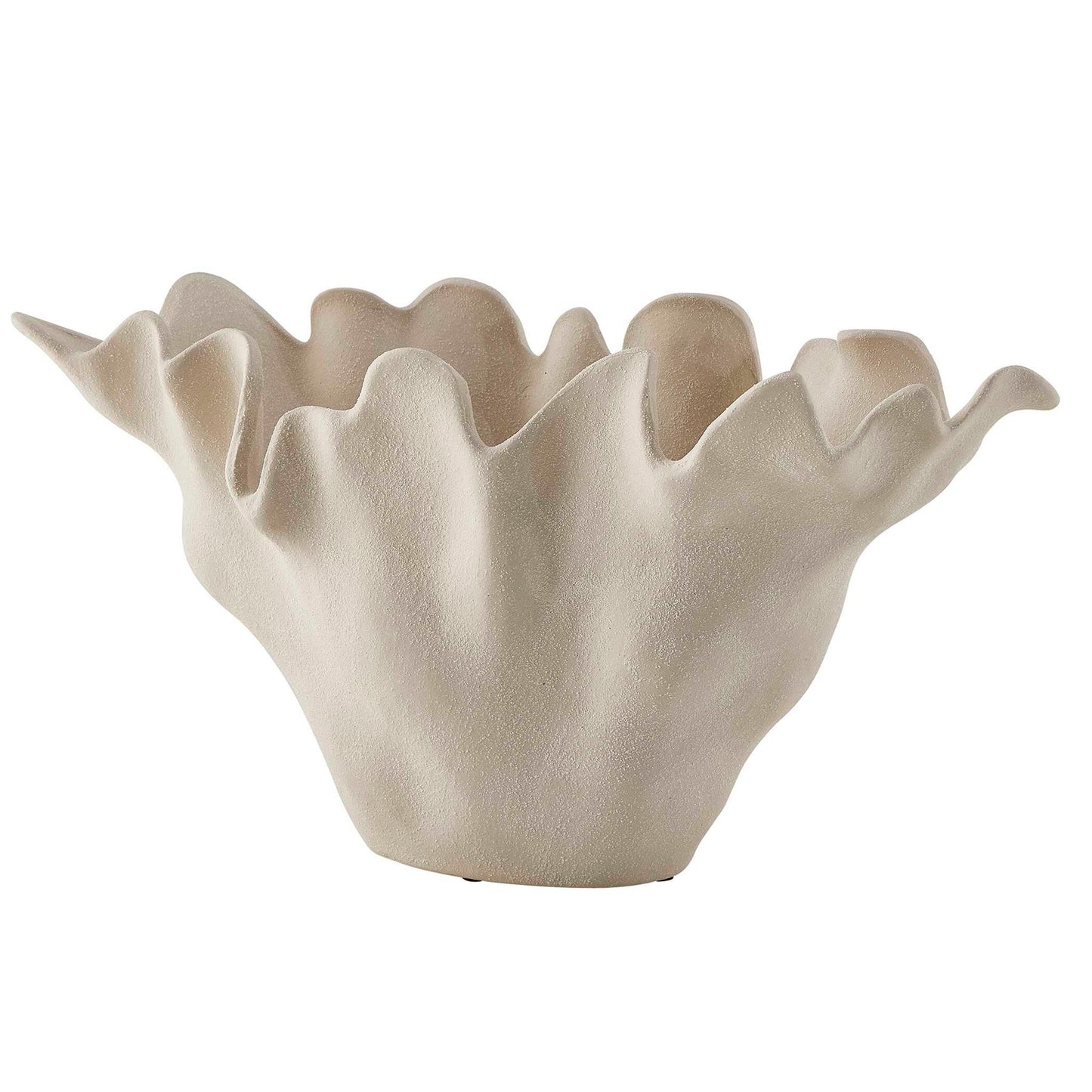 Sand Dune - Outdoor Ceramic Bowl - White