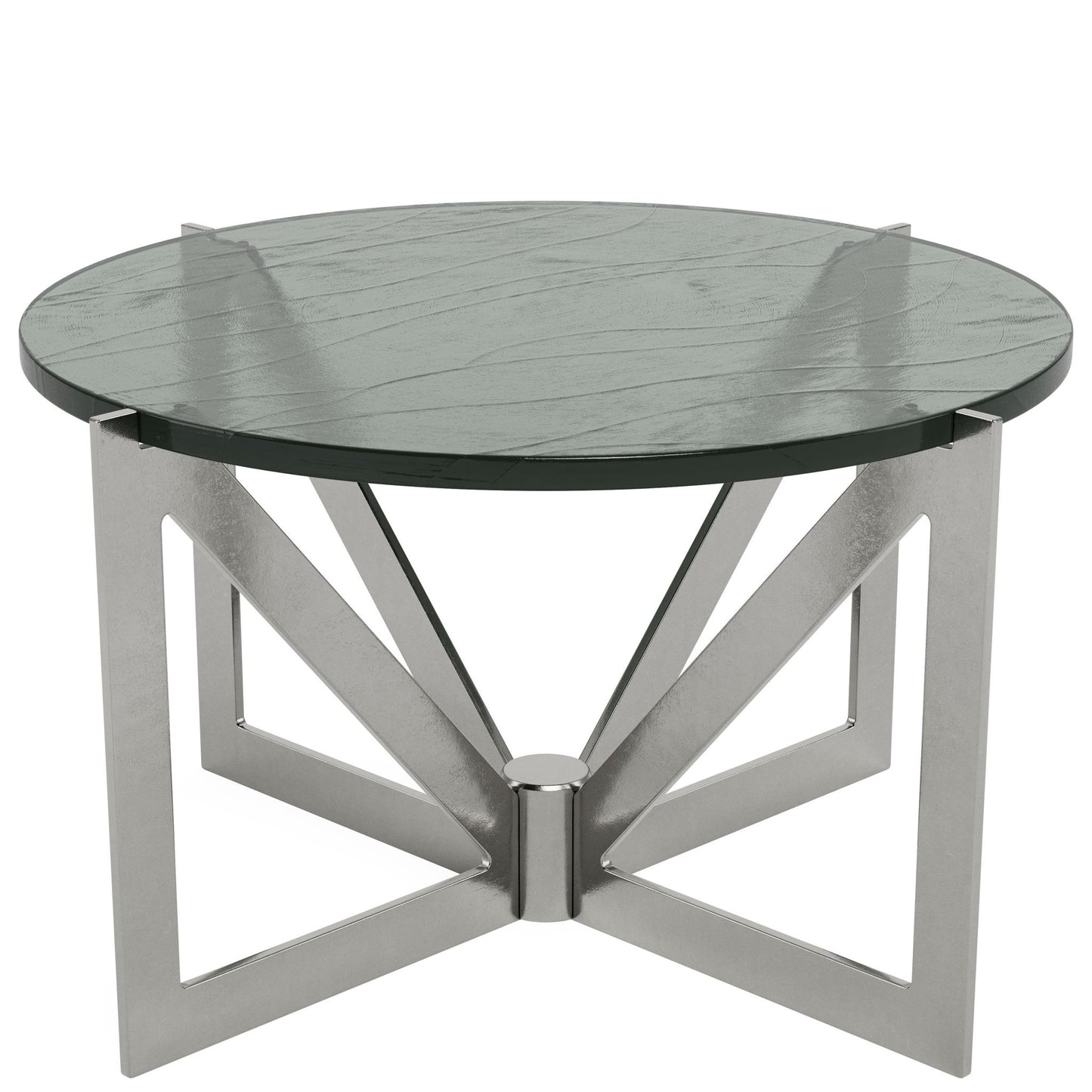 Jano - Round Coffee Table Base - Gray