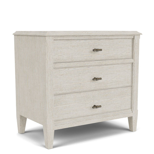 Carmella - Three Drawer Nightstand - Pebble Oak