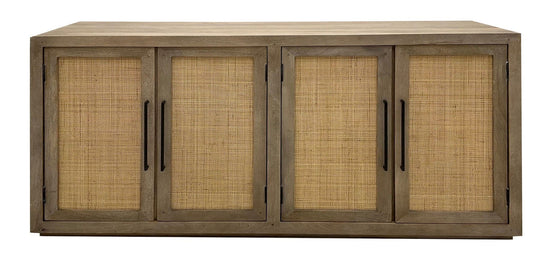 Jensen - 4 Door Cabinet - Taupe
