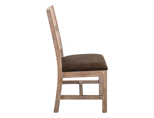 White Teak - Chair (Set of 2) - Ivory White