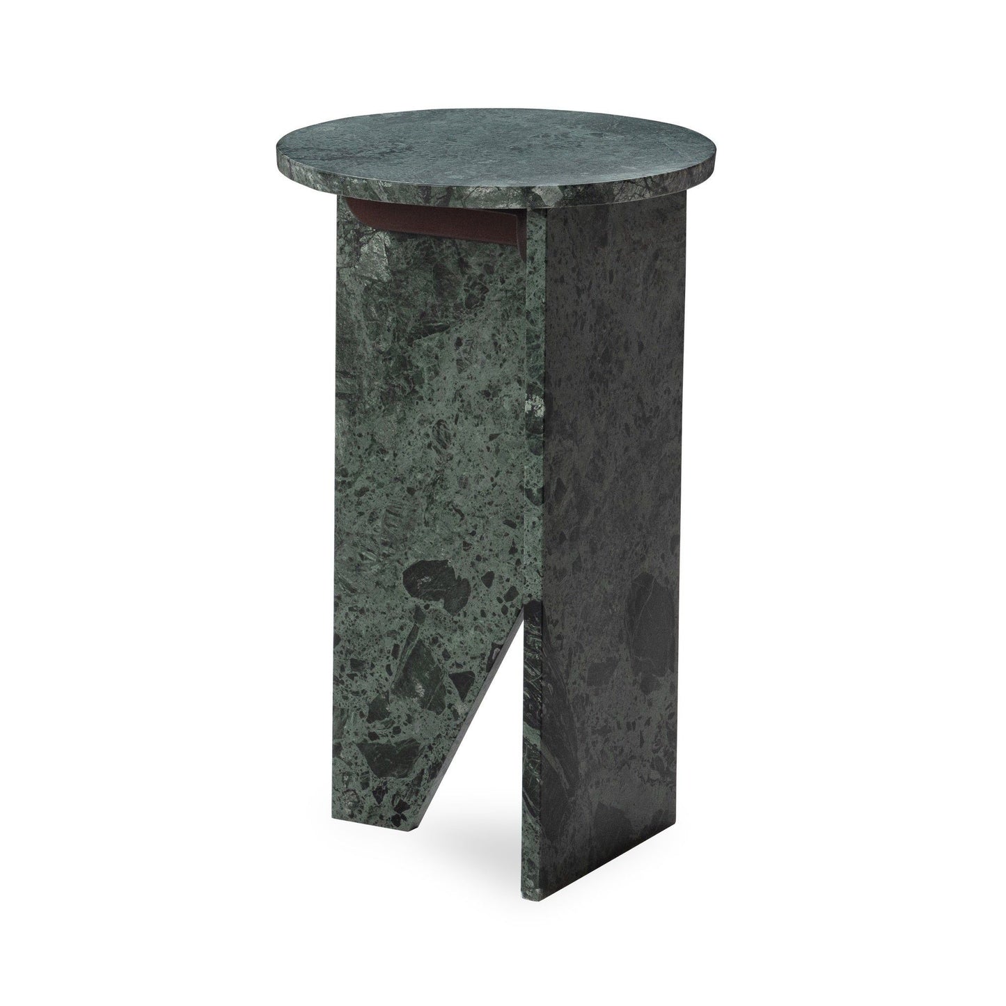 Briley - Marble Round Accent Table
