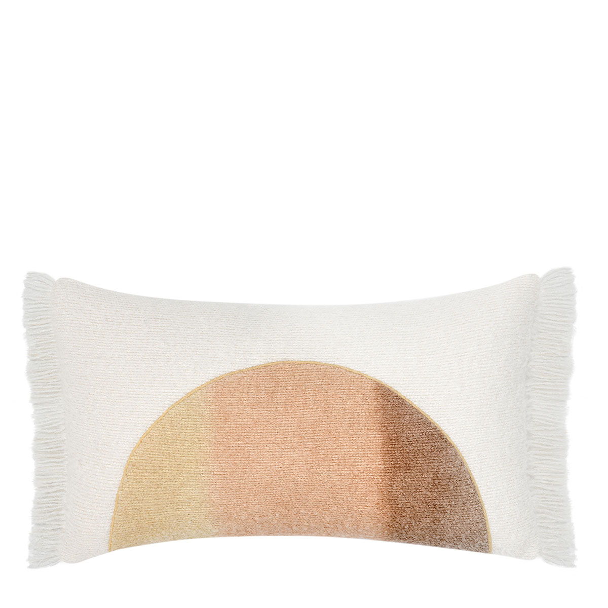 Renewed - Rahun Pillow - Yellow / Ivory