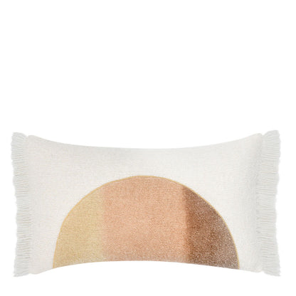 Renewed - Rahun Pillow - Yellow / Ivory