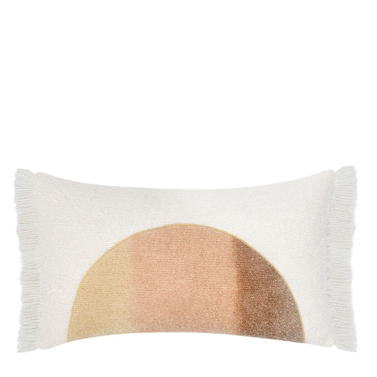 Renewed - Rahun Pillow - Yellow / Ivory