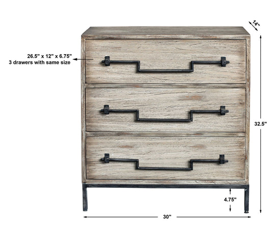 Jory - Accent Chest - Aged Ivory