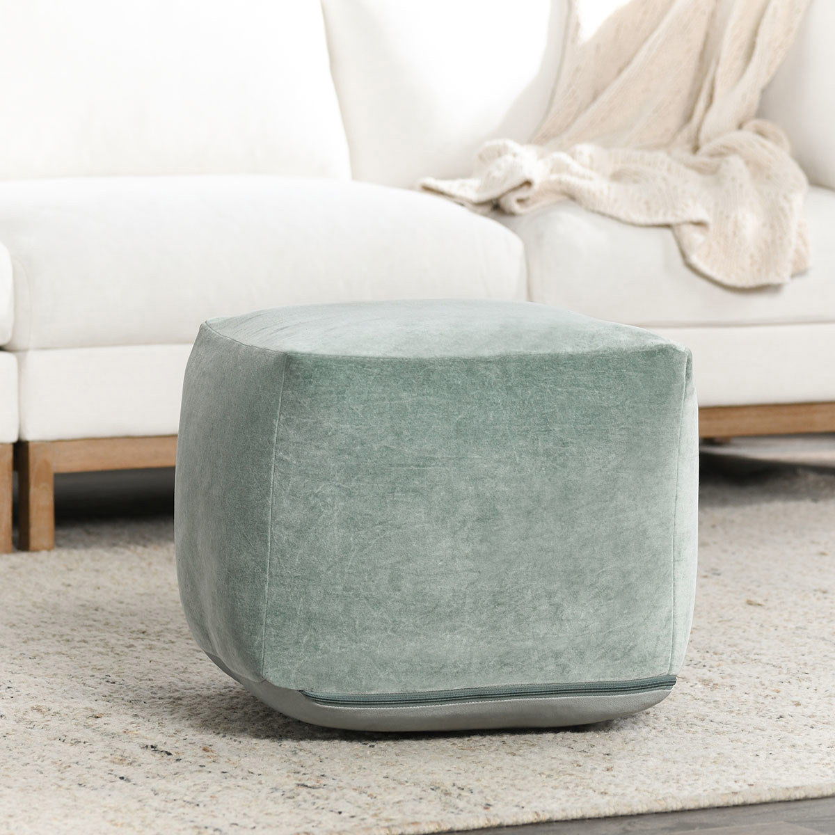 Poufs - Heirloom Velvet Pouf