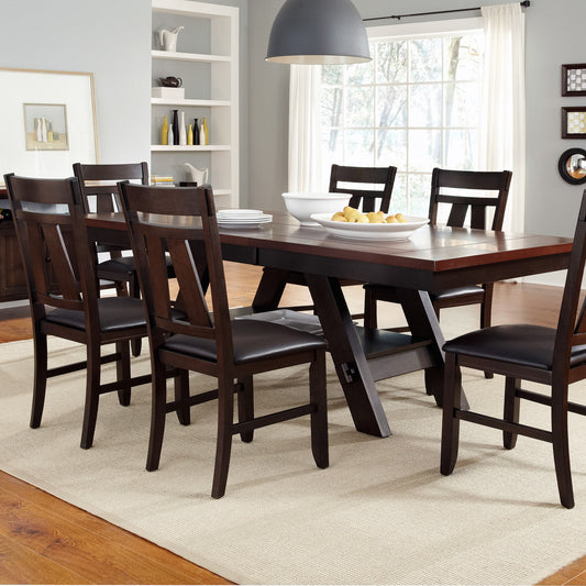 Lawson - Pedestal Table Top - Dark Brown
