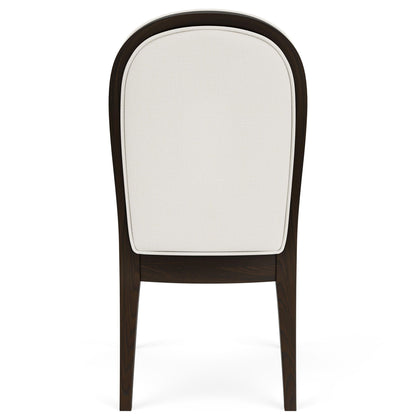 Lydia - Curved Upholstered Chair