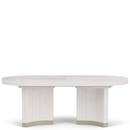 Hepburn - Oval Dining Table Base - White