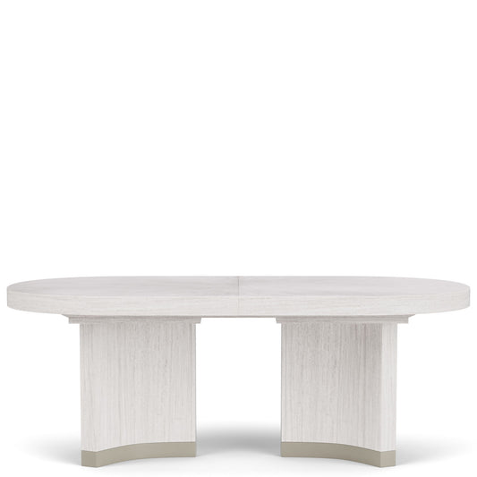 Hepburn - Oval Dining Table Base - White