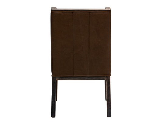 Balam - Leather Upholstered Chair (Set of 2) - Brown
