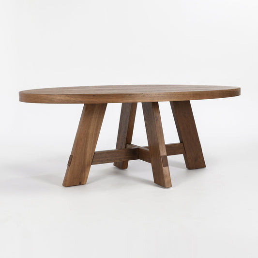 Santa Barbara - Oval Dining Table - Honey