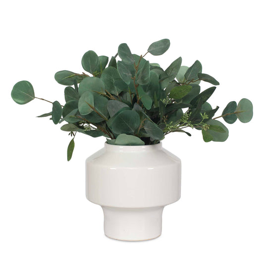 Essence Eucalyptus - Accent & Vase - Green / White