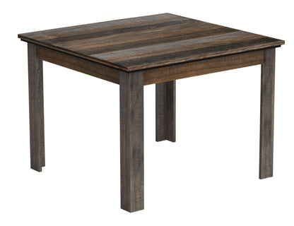 Loft - 42" Table - Two Tone Gray / Brown
