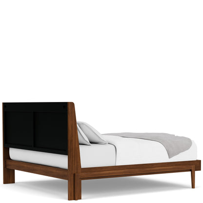 Elsie - Queen Platform Headboard - Dark Brown