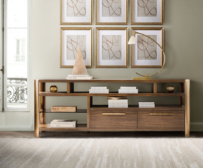 Eleana - Entertainment Console - Medium Wood