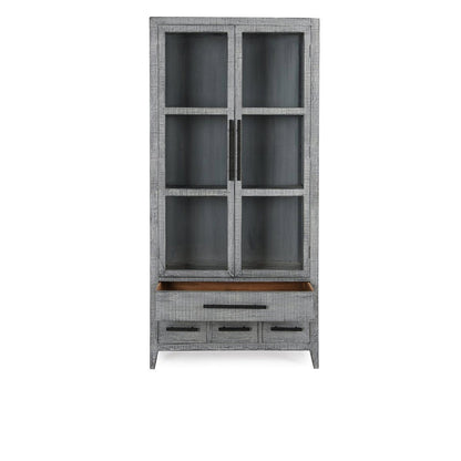 Simon - Tall Cabinet - Antique Blue