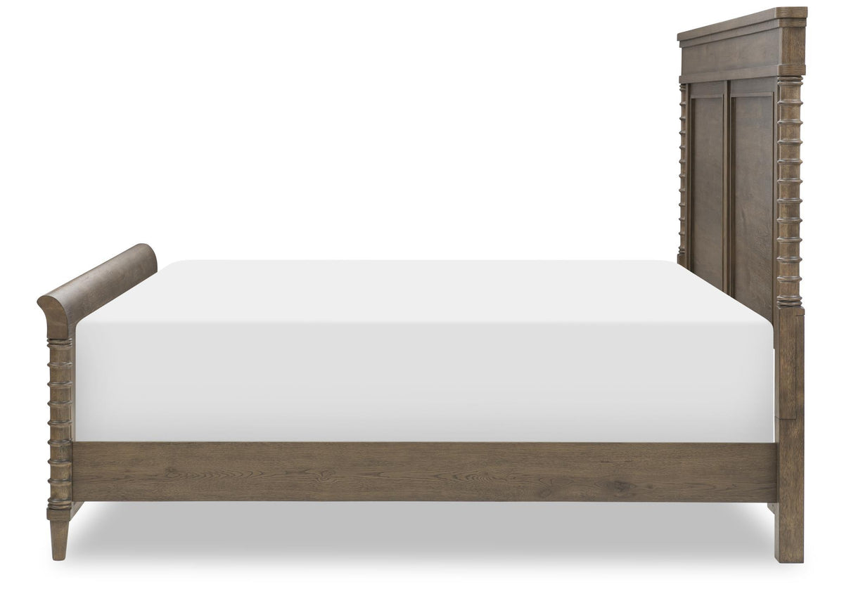 Seraphina - Queen / King Side Rails - Midnight Oak