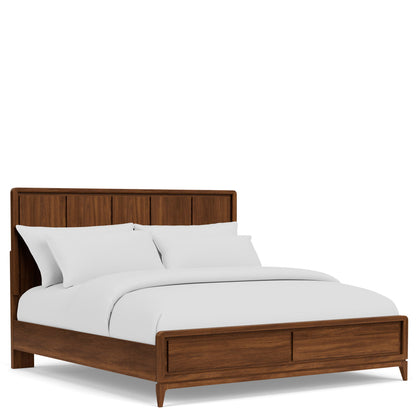 Elsie - Queen / King Poster Bed Rails - Dark Brown