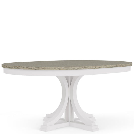 Cora - Round Dining Table Top - Cloud / Fog