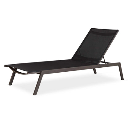 Bea - Outdoor Pool Chaise - Black