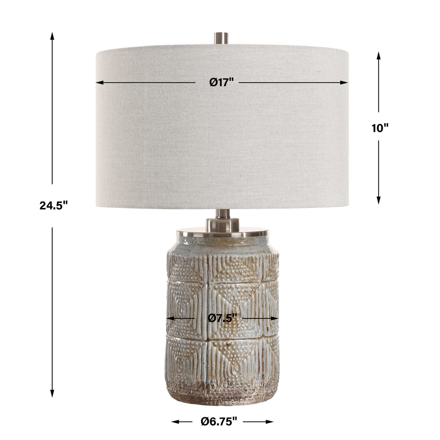Graydon - Table Lamp - Gray