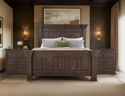 Terra - King Headboard - Rich Chocolate