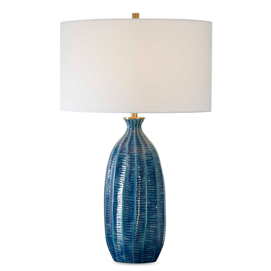 Bixby - Blue Table Lamp