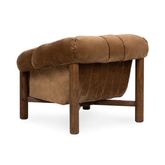 Sansa - Upholstered Accent Chair - Bronze