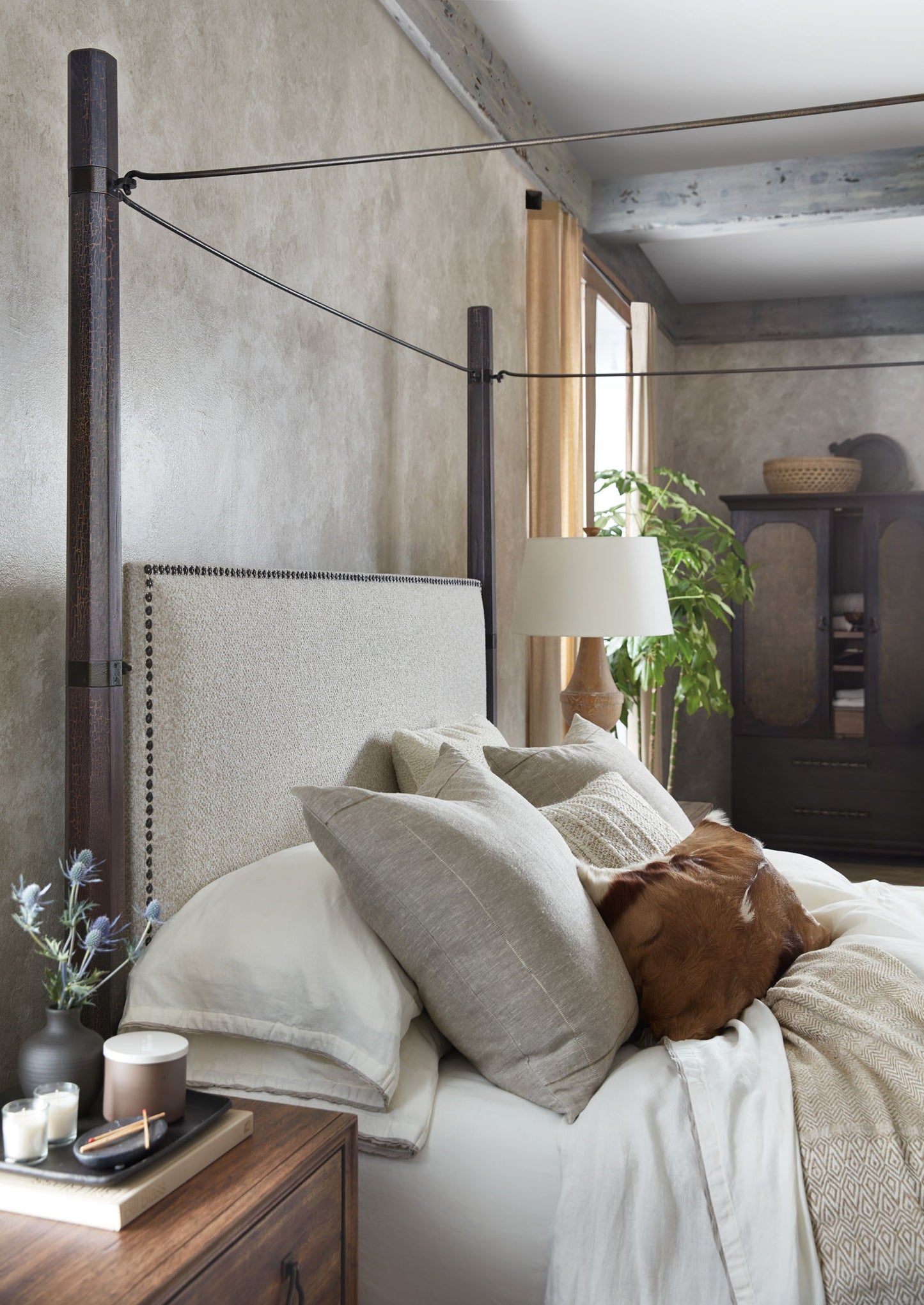 Big Sky - California King Poster Bed With Canopy