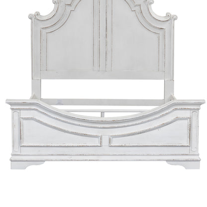 Magnolia Manor - Queen Panel Footboard - White